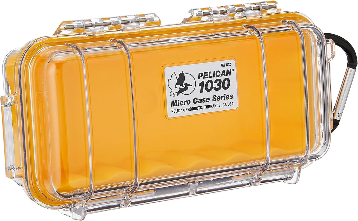 Pelican 1030 Micro Case (Black/Clear)