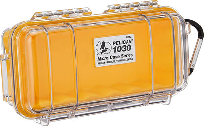 Pelican 1030 Micro Case (Black/Clear)