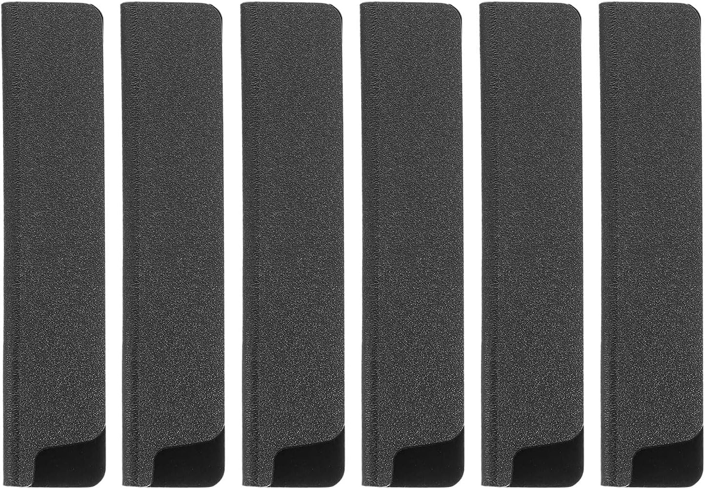 uxcell 2 Pcs Knife Tip Guards 6.5"x 2" ABS Knife Cover Sleeves Knife Case Blade Protector Universal Knife Sheath for Home Kitchen Knife, Black