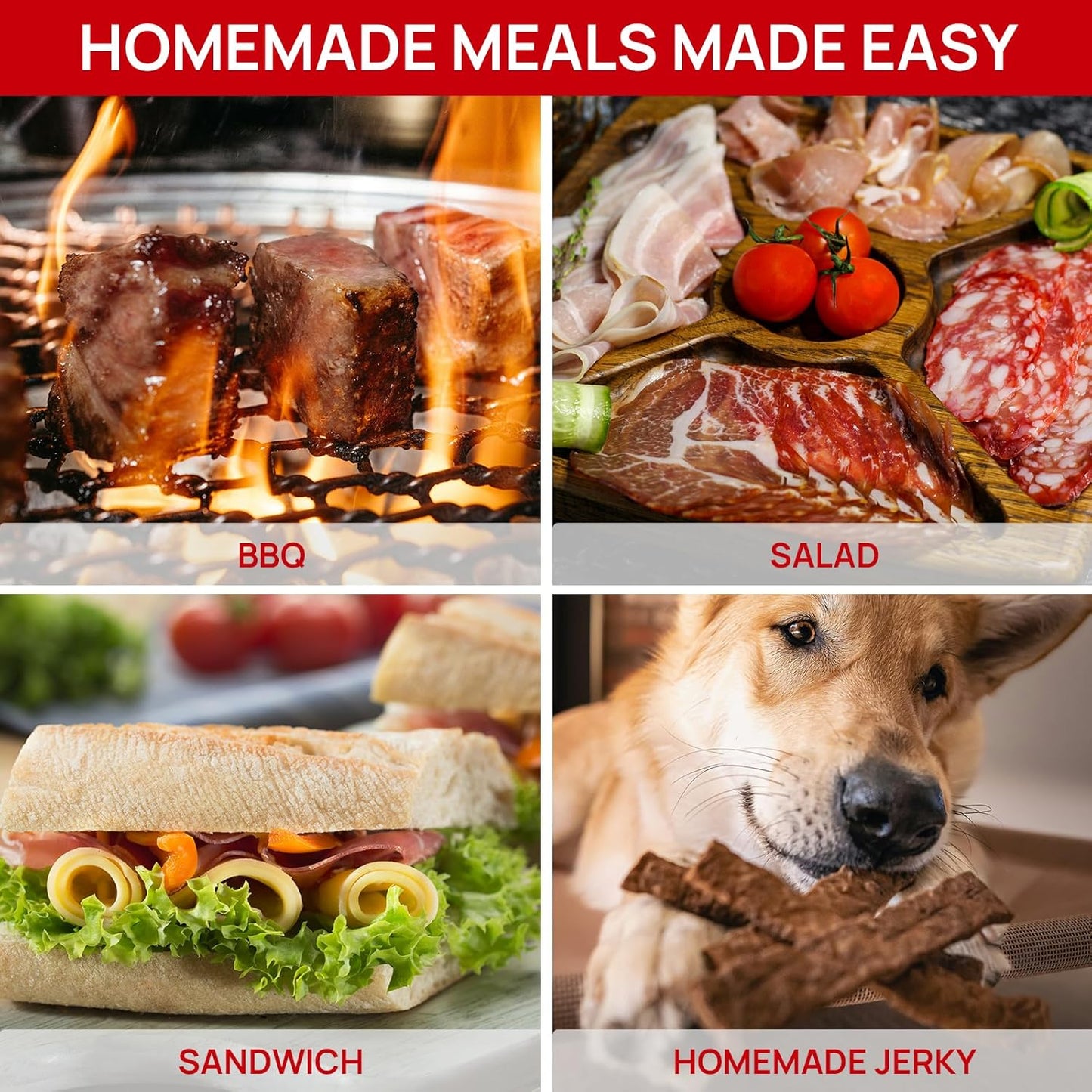 Manual Frozen Meat Slicer,Stainless Steel Meat Cutter Beef Mutton Roll Bacon Sausage and Cheese Slicing Machine for Home Cooking,Food slicer BBQ,Salad,and Sandwich slicing easy to use