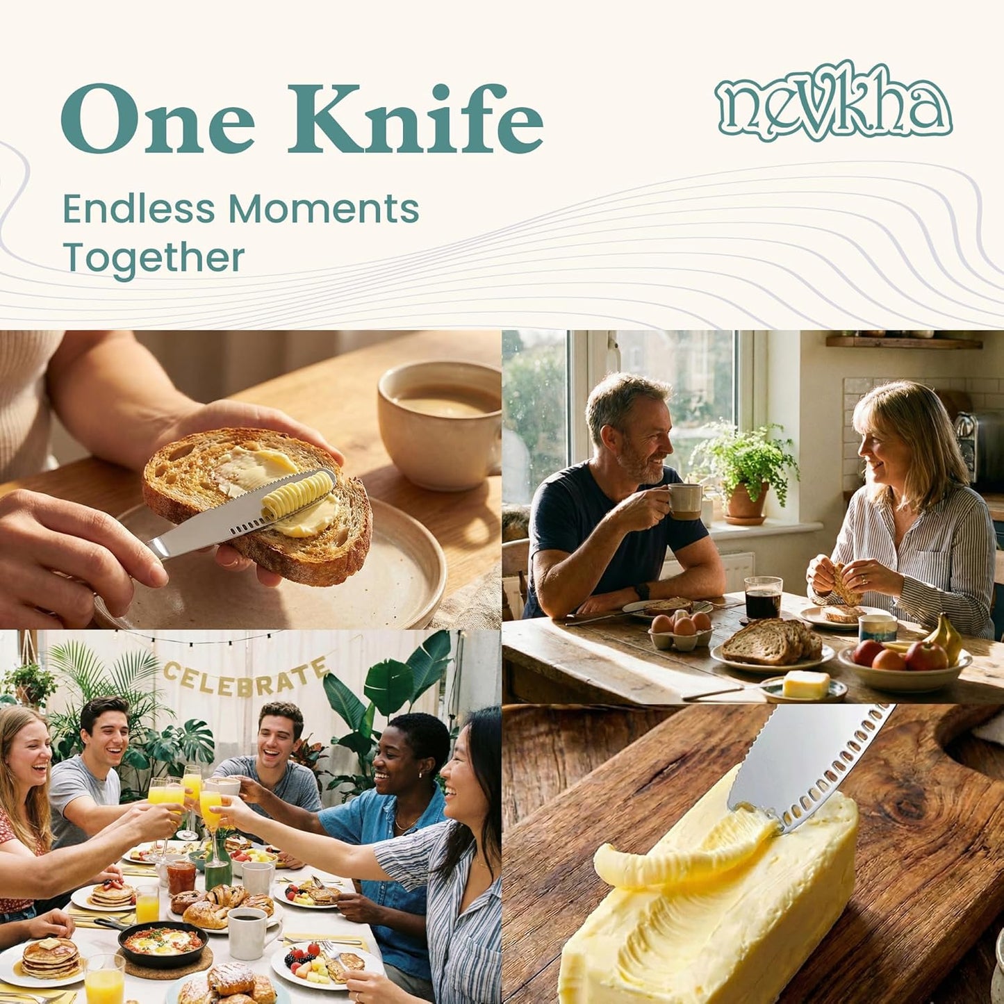 Stainless Steel Butter Knife (2)