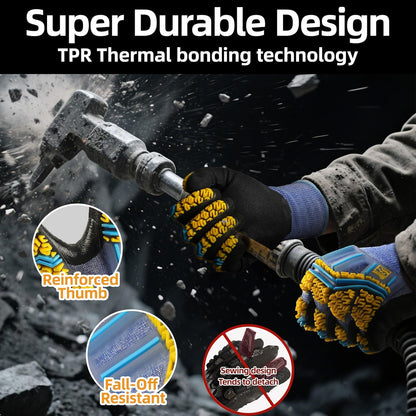 Schwer A4 AIR-SKIN Cut Resistant Work Gloves with Extreme Lightweight & Thin, Grip Glove for Fishing, Refined Work, Gardening Gloves for Yard, Touchscreen, 3D-Comfort Fit, Men Women Gifts, AR3900, L