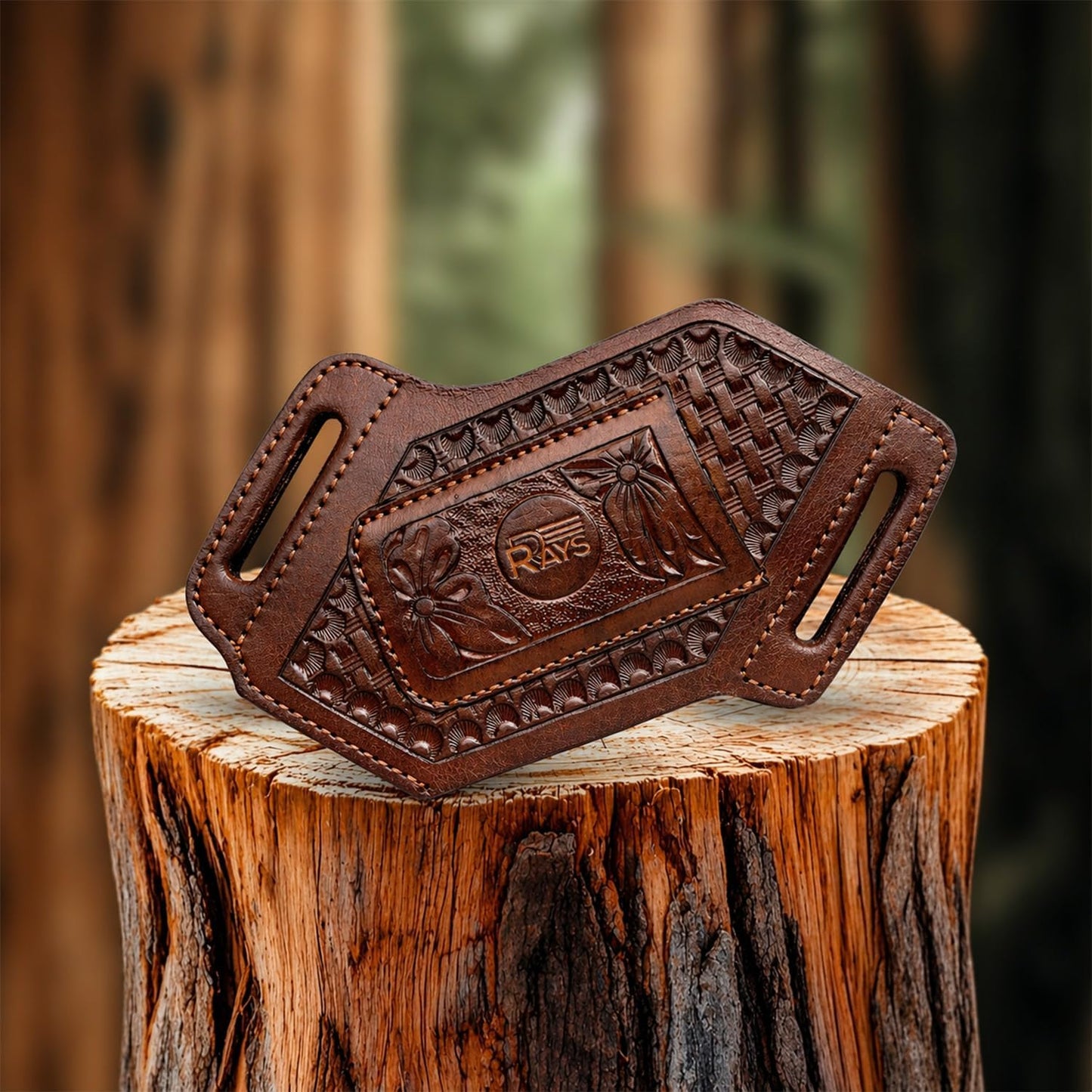 Leather Knife Sheath for Belt Pocket Folding Knife Holder Compact Draw Knifes Carrier EDC Tools Holster