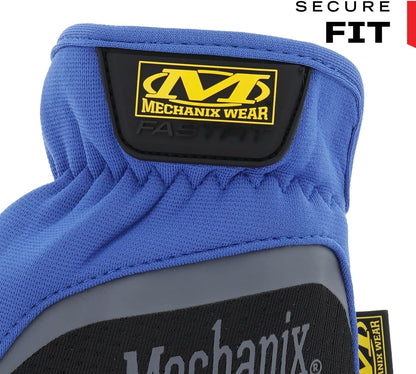 Mechanix Wear: FastFit Work Glove with Elastic Cuff for Secure Fit, Performance Gloves for Multi-purpose Use