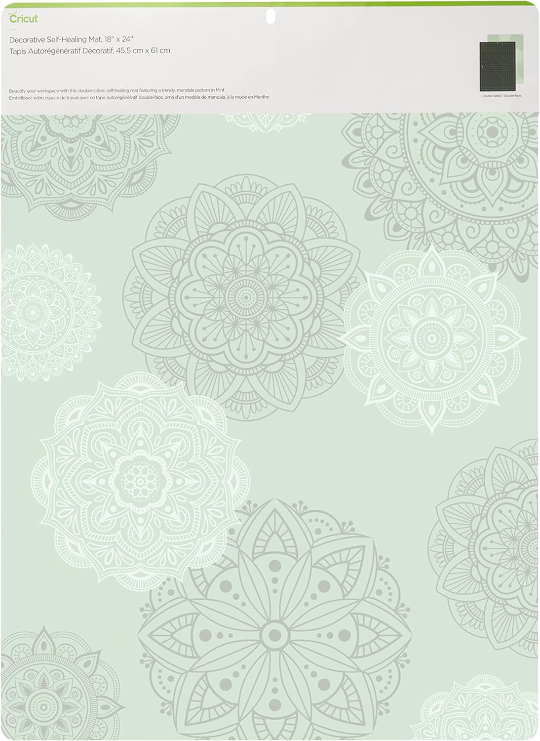 Cricut Self Healing Cutting Mat - Mat for use with TrueControl Knife, Rotary Cutter, Craft Knife, Xacto Knife - 12" x 12", Decorative, 2X Healing, Extra-Thick Cricut Cutting Mat, Rose