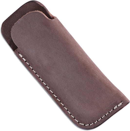 CRKT Folding Knife Leather Sheath w/Pocket Clip, D7071