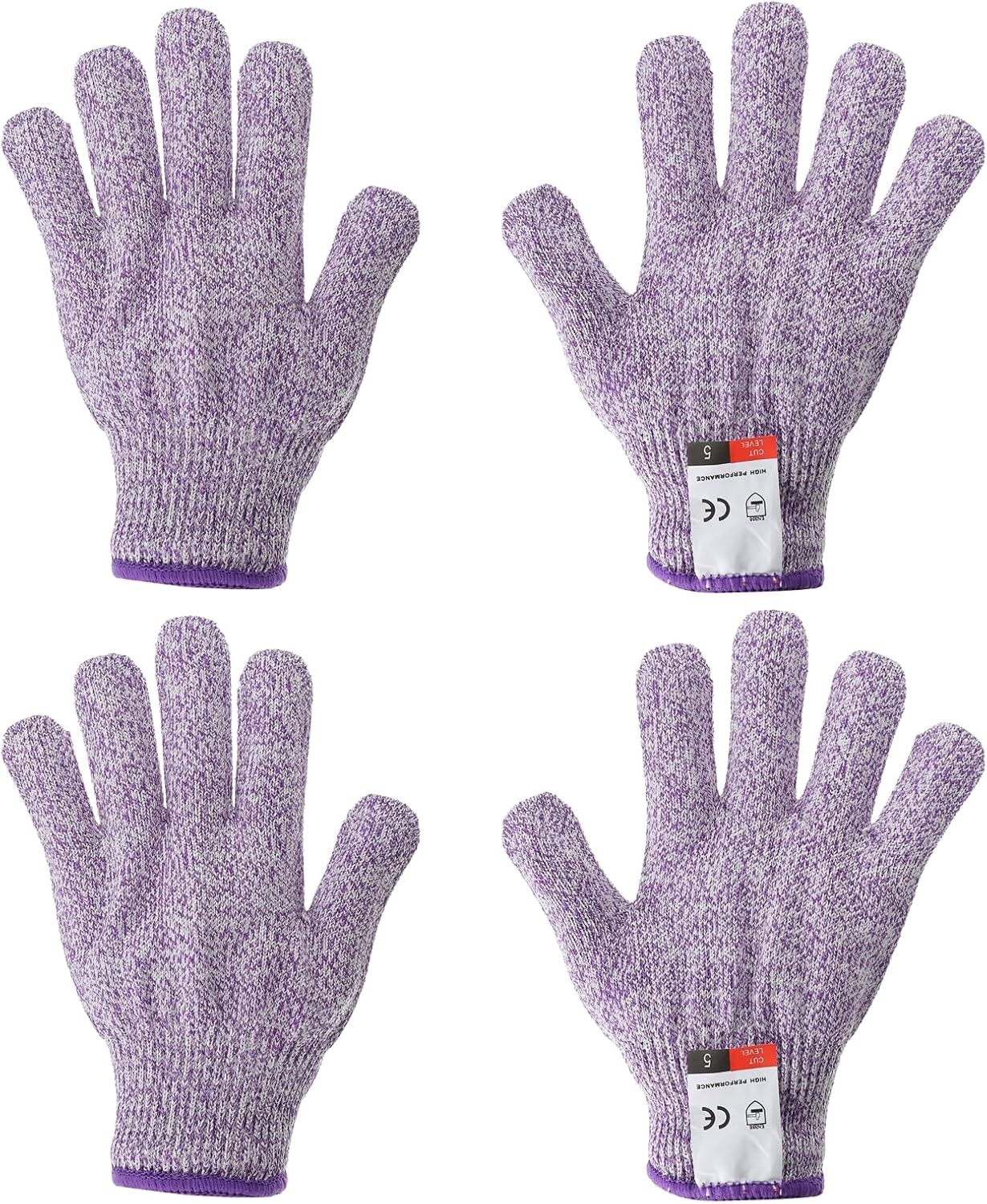 PATIKIL Cut Resistant Gloves, Level 5 Protection Anti Cutting Gloves Cut Proof Gloves for Kitchen Carving Working