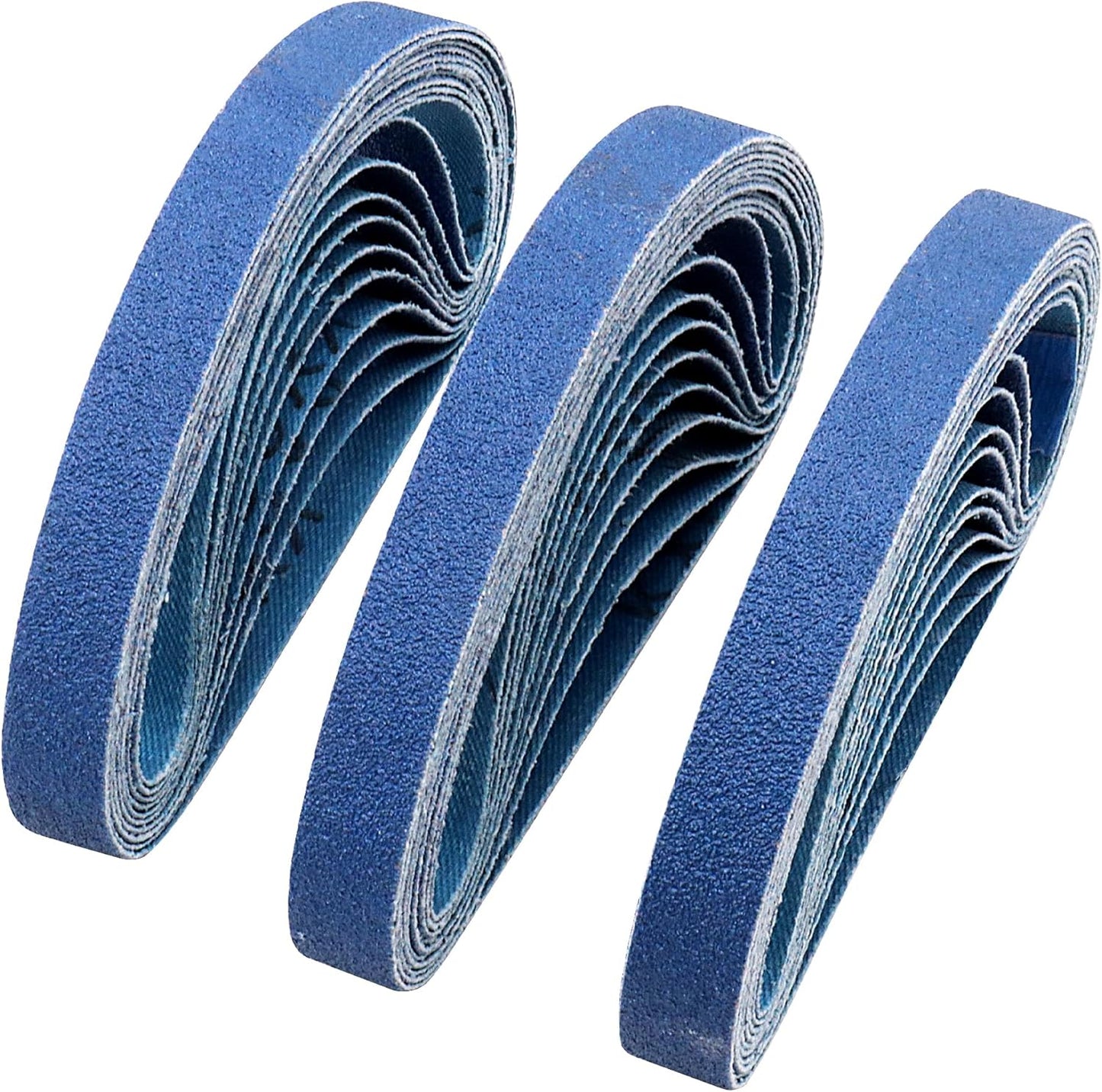 1/2 x 12 Inch Knife Sharpener Sanding Belts for Work Sharp, 5000 Ultra Fine Grit Replacement Sharpening Belt Kit for Official Work Sharp (WSKTS & WSKTS-KT/Mk.1 & Mk.2) Knife & Tool Sharpener, 10 Pcs