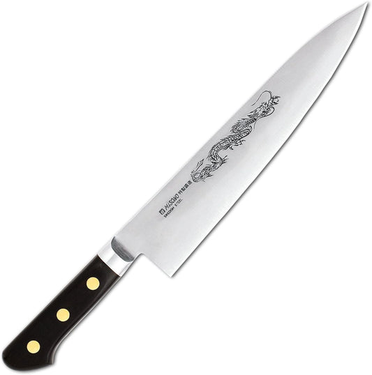 Professional Dragon Engraved EU Swedish Steel Gyuto