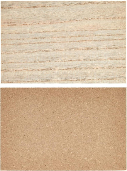 Bright Creations Wood Blocks - Wood Boards for Crafts & MDF Board Projects - Carving Blocks & Smooth Painting Surface - 3 x 10 in, 1 in Thick, 4-Pack