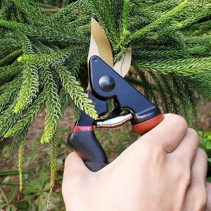gonicc 8" Professional Premium Titanium Bypass Pruning Shears (GPPS-1003), Hand Pruners, Garden Clippers, Bonsai Cutters
