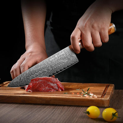 Damascus Paring Knife 3.5”, Peeler for Fruit, 73 Layers Damascus Steel Small fruit Knife with 10Cr15CoMoV Cutting Core, White Shadow Wood Handle, for Home & Restaurant, 2026 Gift