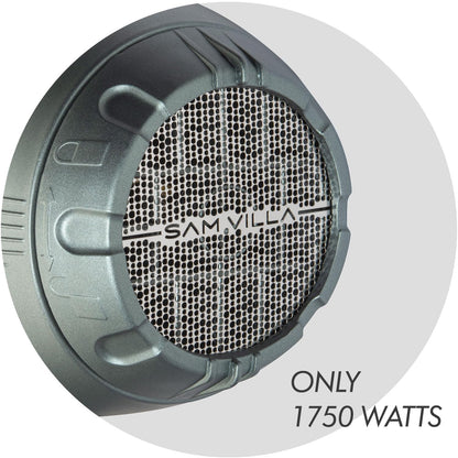 Sam Villa Lightweight & Quiet Ionic Professional Hair Dryer With Variable Speed & Temperature