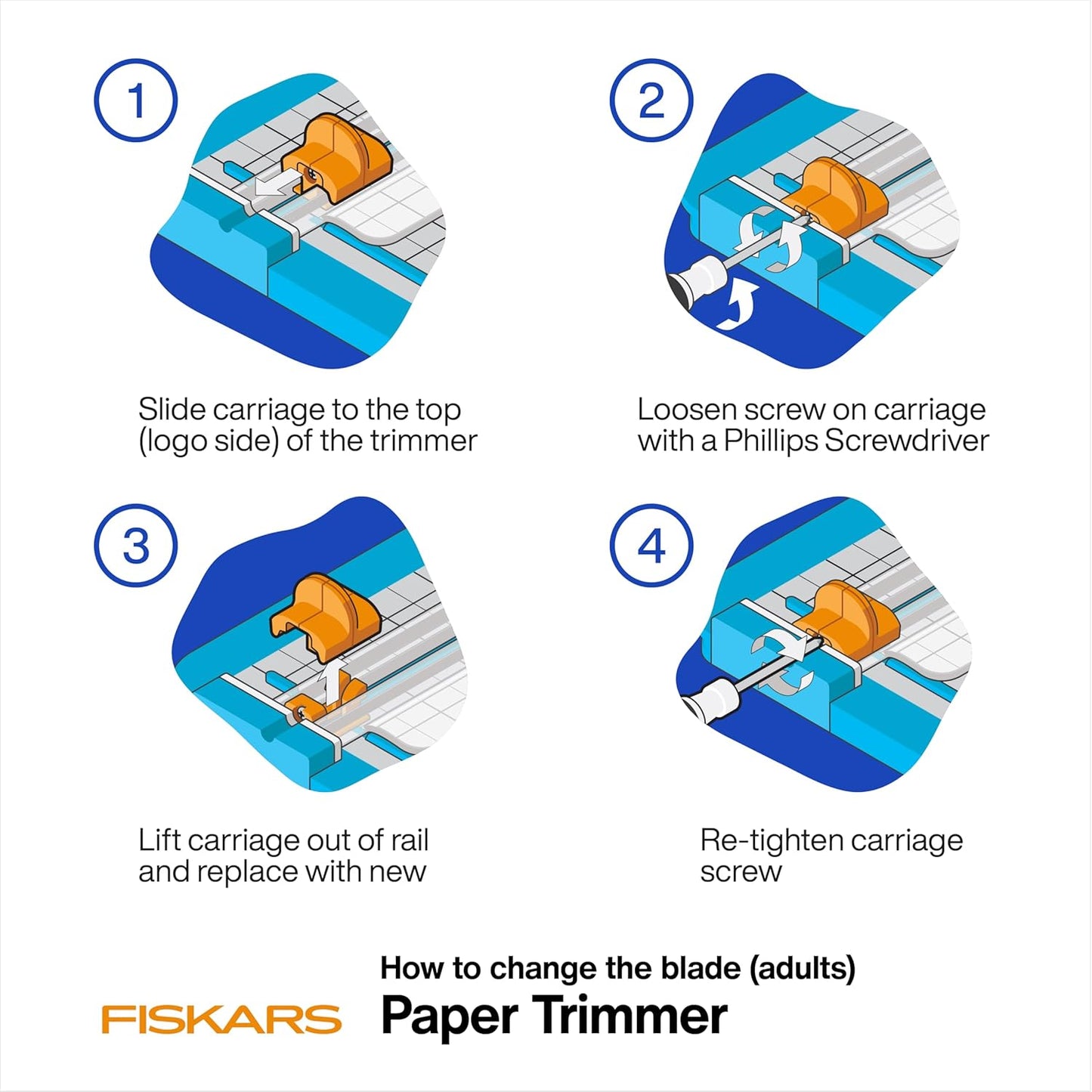 Fiskars Kids Cutting Pen with Foldable Non-Slip Mat – Safe Precision Tool for Crafting and School Projects