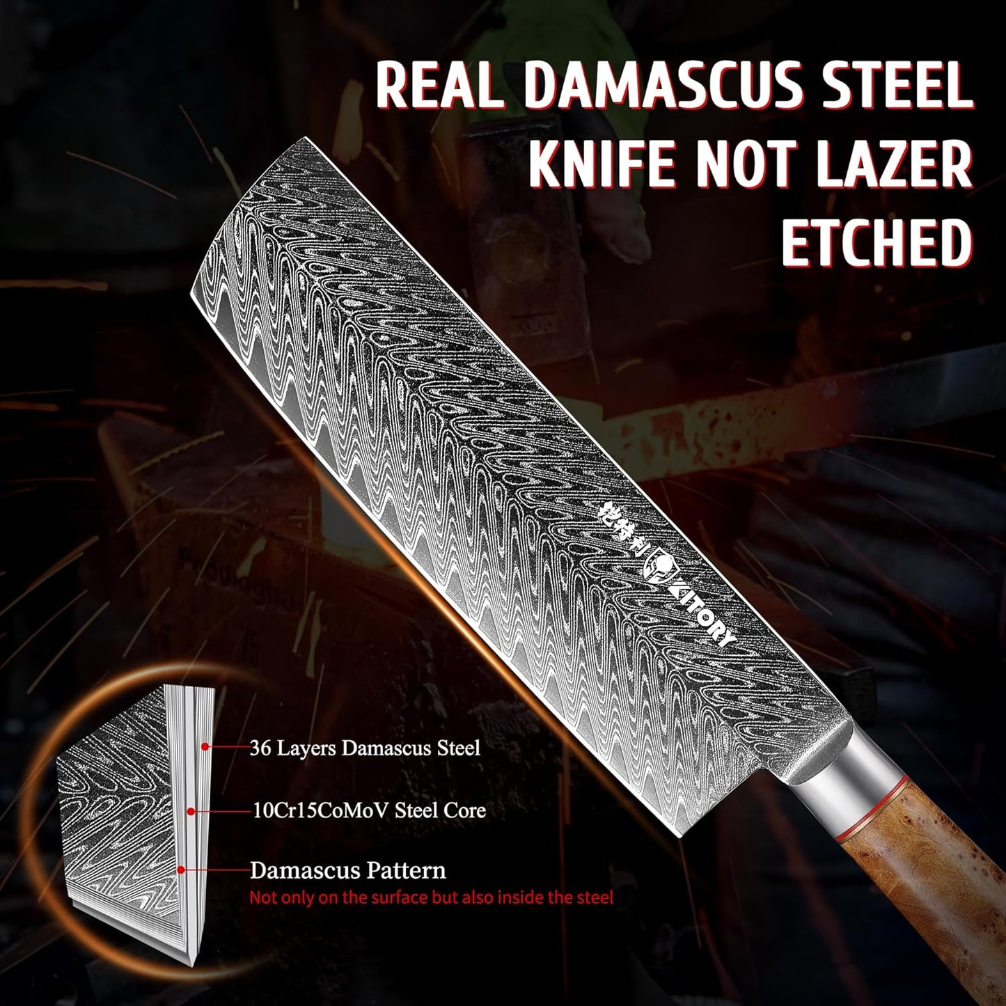 Damascus Paring Knife 3.5”, Peeler for Fruit, 73 Layers Damascus Steel Small fruit Knife with 10Cr15CoMoV Cutting Core, White Shadow Wood Handle, for Home & Restaurant, 2026 Gift