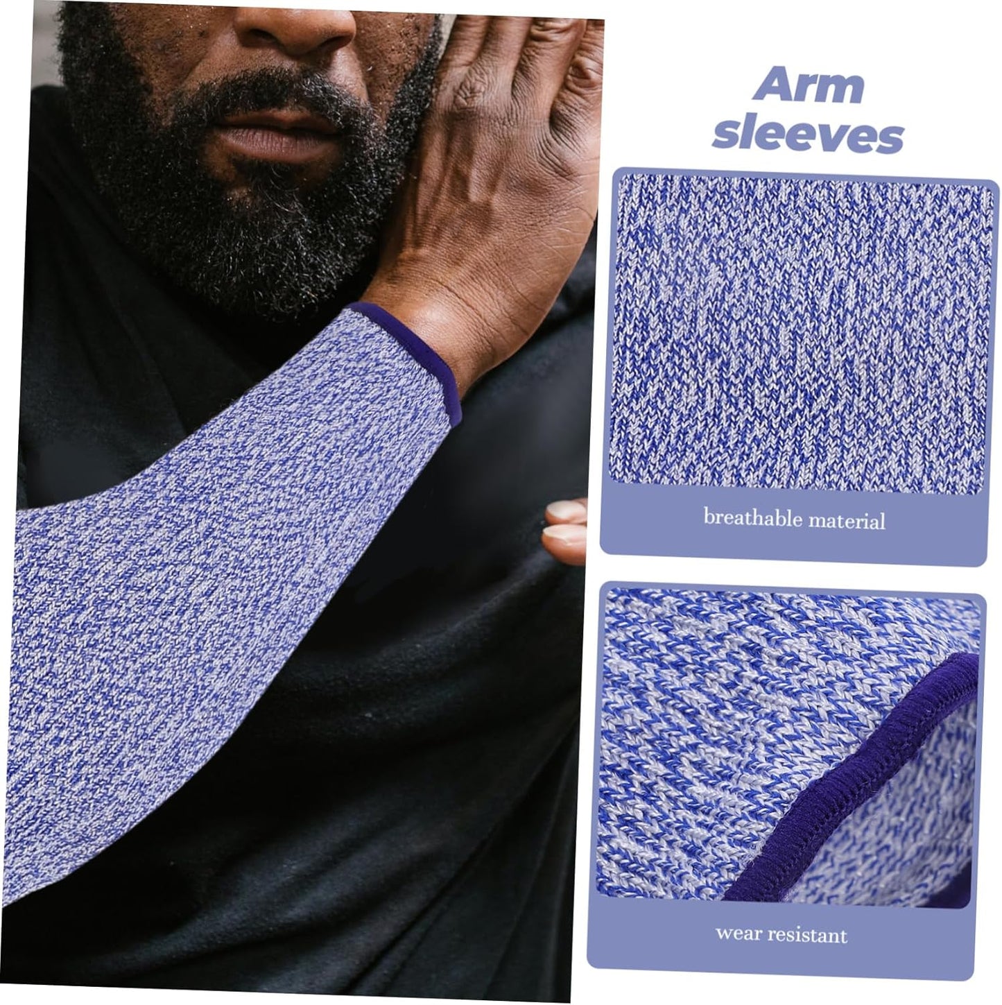 Sleeve Cut Resistant Arm Cover Forearm Protection Cover Guard Cut Proof Arm Cover Arm Cuff Arm Covers