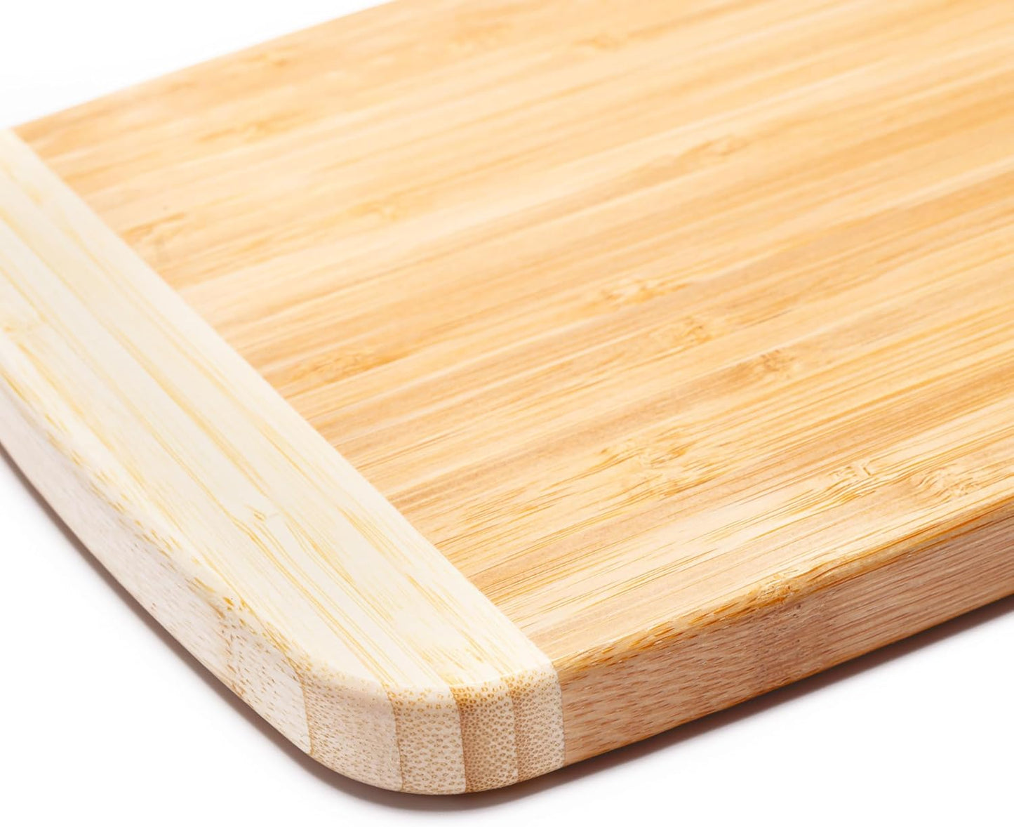 Joyce Chen Bamboo Cutting Board Set 5 Pack (Compact, Small, Medium, Large, and XL)