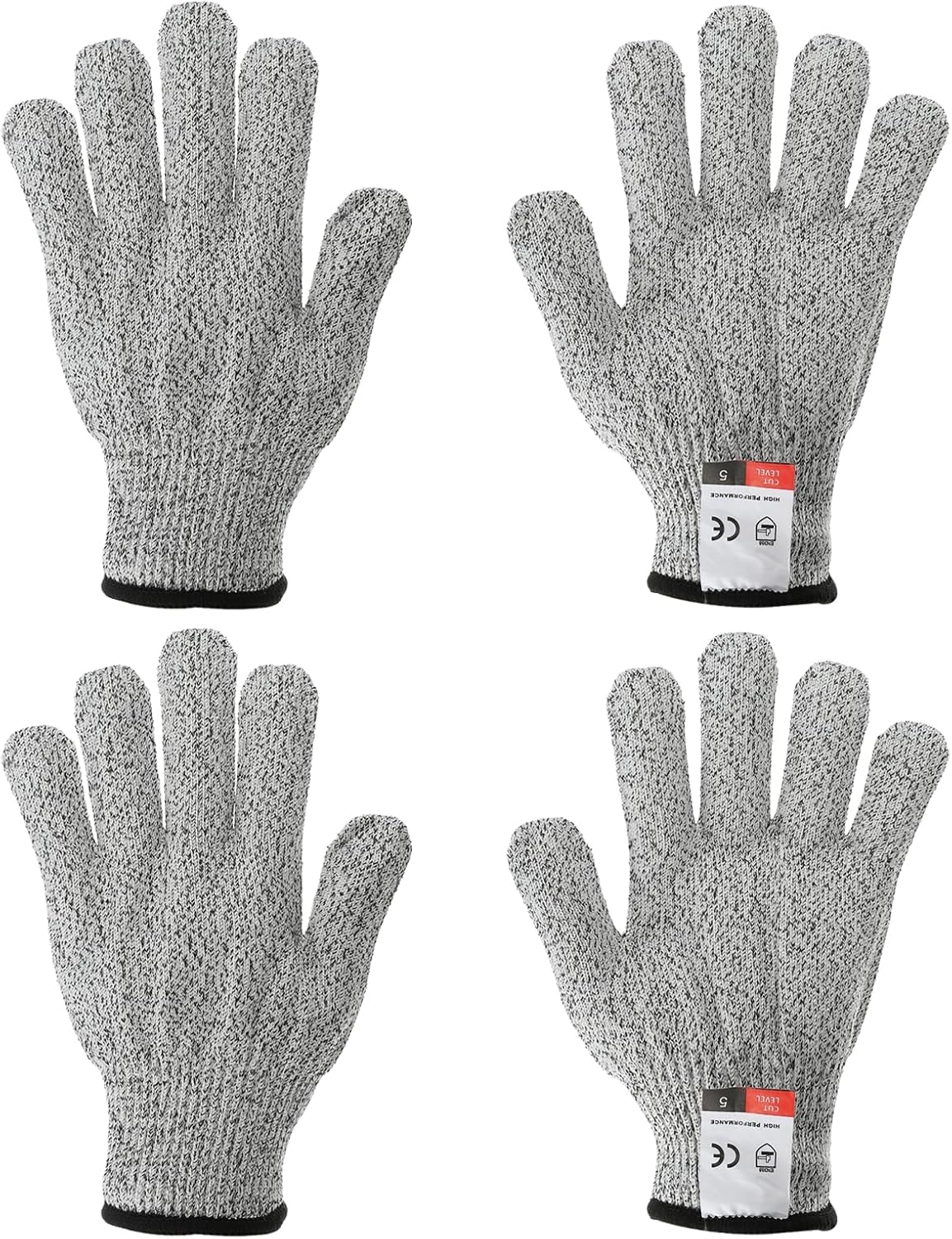 PATIKIL Cut Resistant Gloves, Level 5 Protection Anti Cutting Gloves Cut Proof Gloves for Kitchen Carving Working