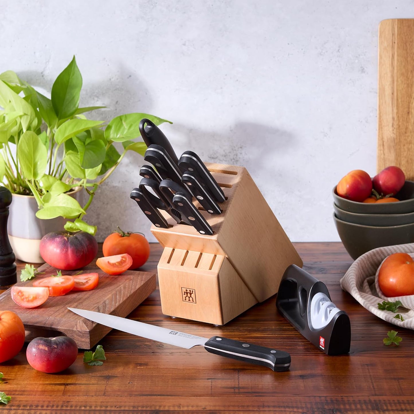 ZWILLING Gourmet 14-pc Knife Block Set