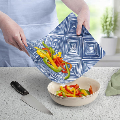 Cut N' Funnel Farmhouse Fall Designer Flexible Cutting Board Mat 15" x 11.5" Made in the USA Decorative Flexible Easy to Clean