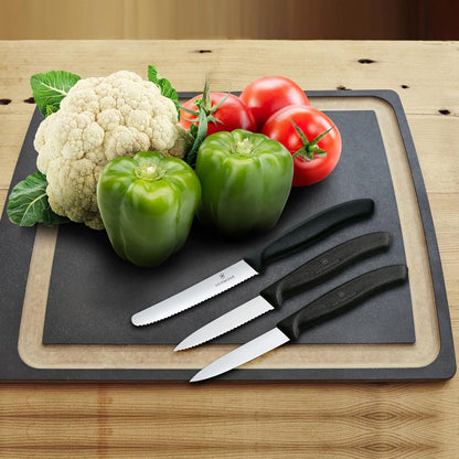 Victorinox 6.7113.3 V6.7113.3 Swissclassic Paring Knife Set, Black
