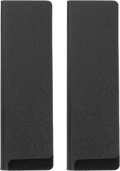 uxcell 2 Pcs Knife Tip Guards 6.5"x 2" ABS Knife Cover Sleeves Knife Case Blade Protector Universal Knife Sheath for Home Kitchen Knife, Black