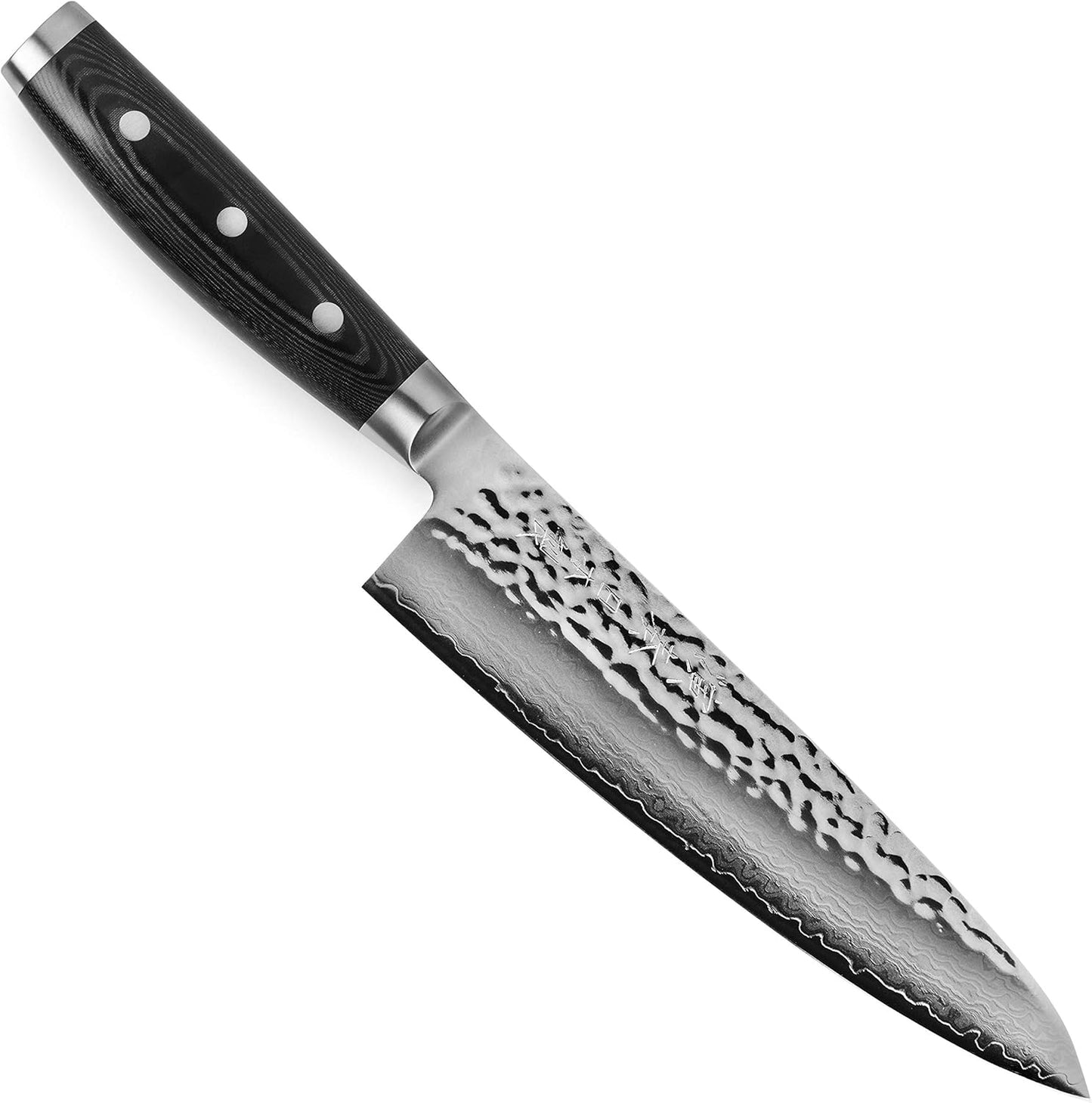 Enso Chef's Knife - Made in Japan - HD Series - VG10 Hammered Damascus Stainless Steel Gyuto - 8"