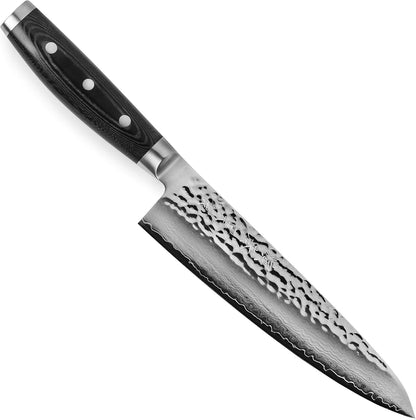 Enso Chef's Knife - Made in Japan - HD Series - VG10 Hammered Damascus Stainless Steel Gyuto - 8"