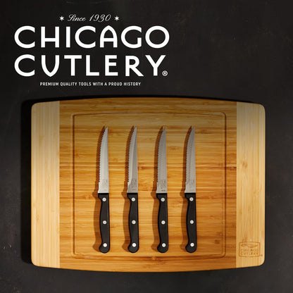 Chicago Cutlery Essentials 3-Piece Kitchen Chef Knife Set With Stainless Steel Blades For Home Kitchen