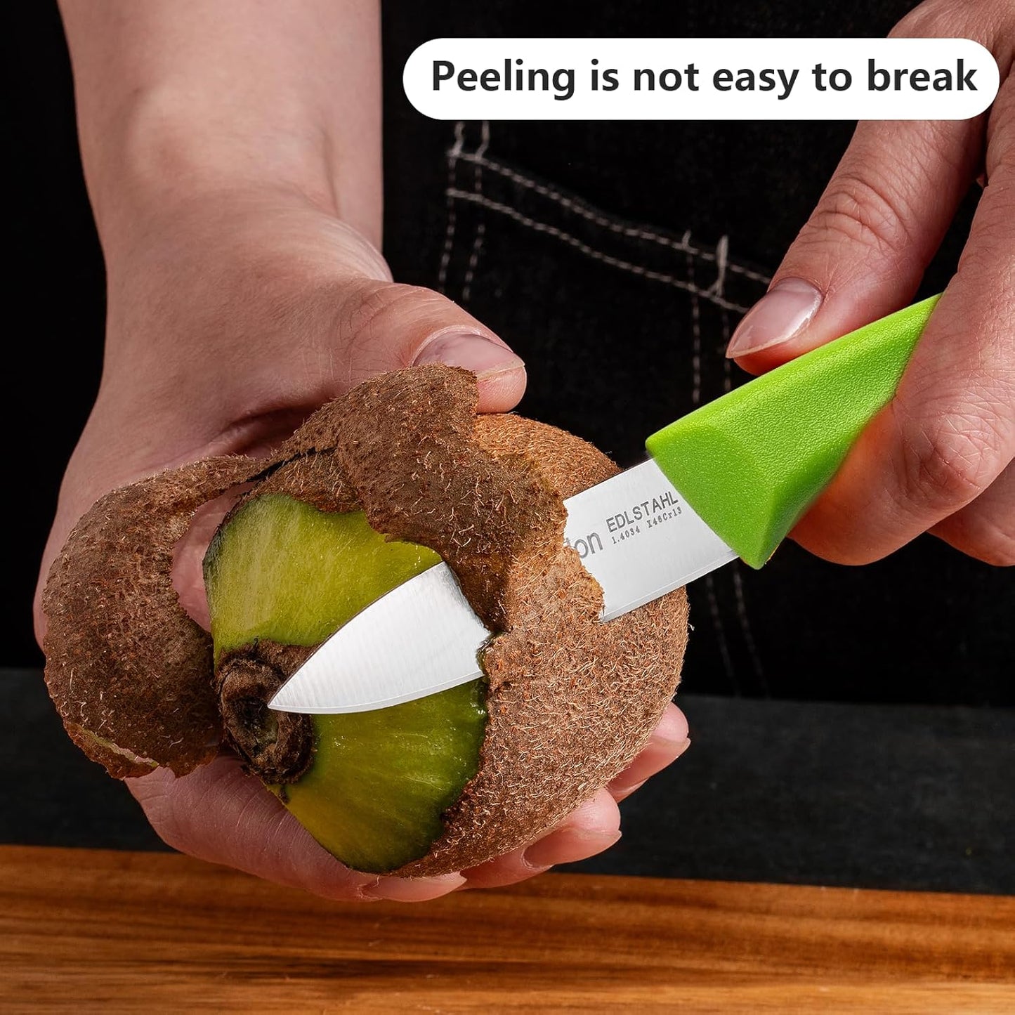 Paring Knife Fruit Knife Set (6 Pieces), Ultra Sharp Stainless Steel Vegetable and Fruit Knife with PP Plastic Ergonomic Handle for Cutting Fruits and Vegetables.Multi.