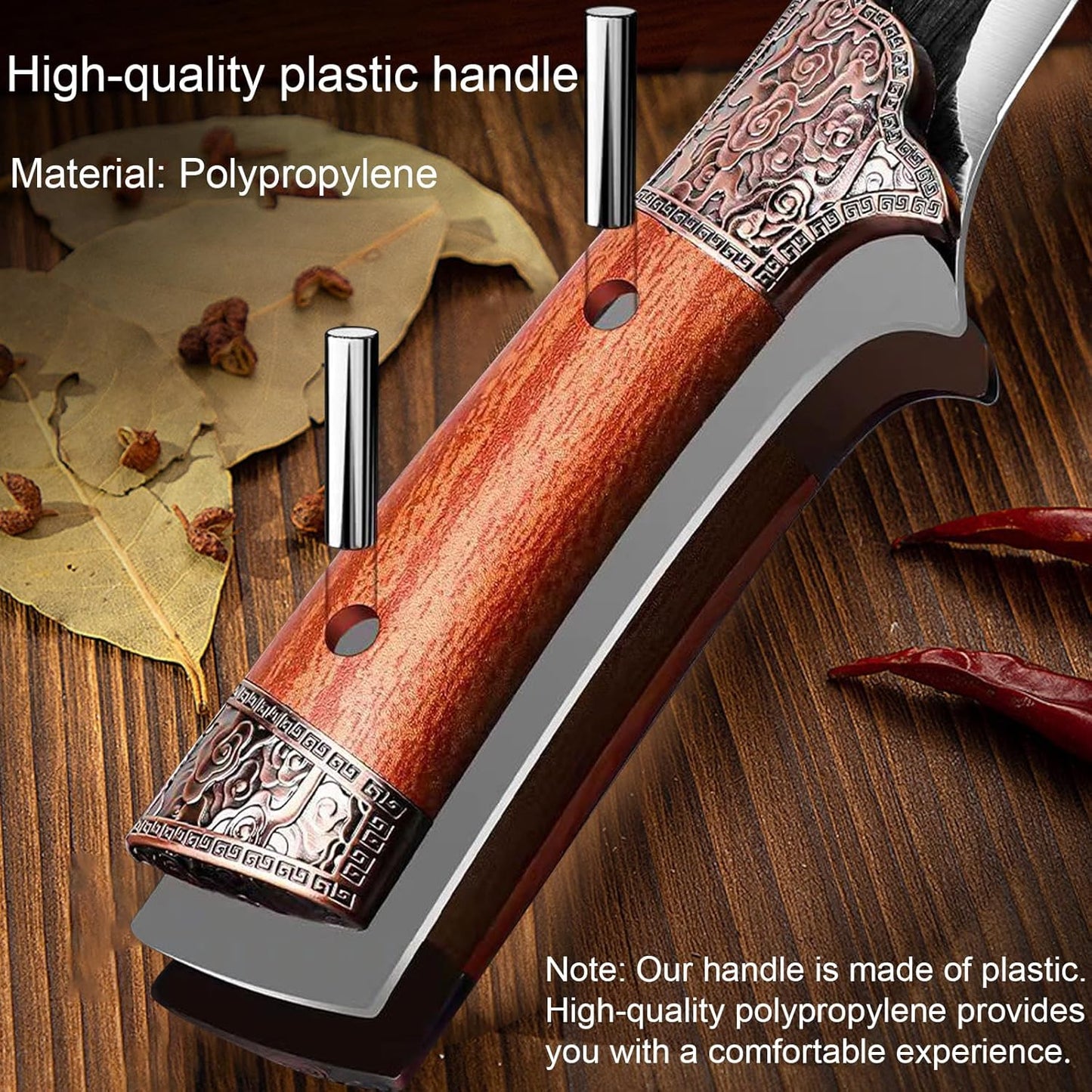 6 Inch Boning Knife - Curved Semi-Stiff Blade for Meat Cutting, Filleting & Deboning, Ultra Sharp Butcher Knife with Non-Slip Ergonomic Handle for Chefs, Home Kitchen & Culinary Use