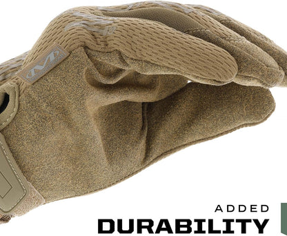 Mechanix Wear Original Tactical Glove - High Performance Anti-Slip Grip Safety Gloves - Impact Resistant & Touchscreen Capable - Medium - Covert Black