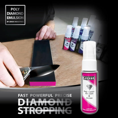 Jende 4 Micron Poly Diamond Knife Stropping Emulsion 25ml- Stropping emulsion