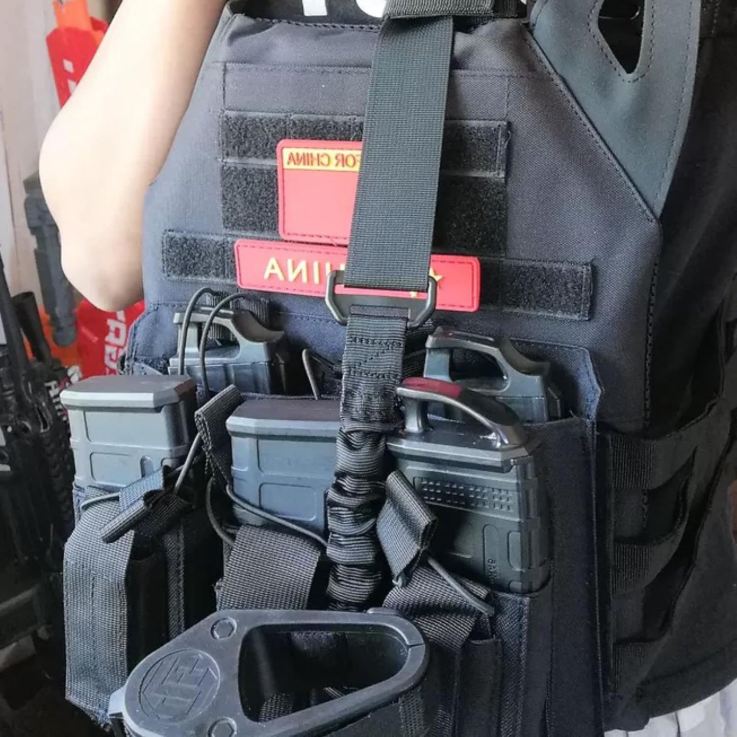Azarxis Tactical Mini Belt Pouches, Multi-Purpose Small Battery Case Compact Utility EDC Card Slot Holder Waist Bags Military Molle Pack Sundries Storage Pack