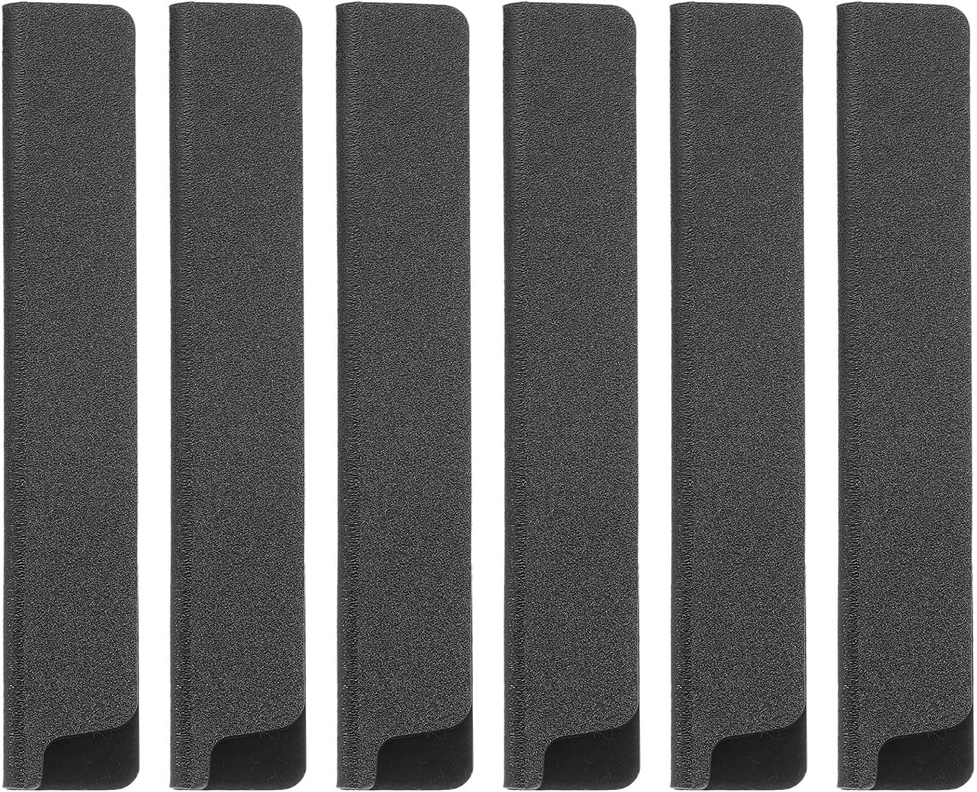 uxcell 2 Pcs Knife Tip Guards 6.5"x 2" ABS Knife Cover Sleeves Knife Case Blade Protector Universal Knife Sheath for Home Kitchen Knife, Black
