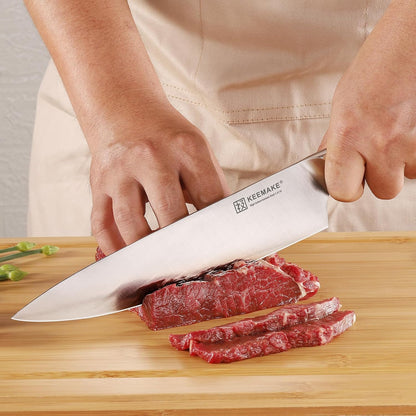 KEEMAKE Kitchen Knife Set of 5 - Kitchen Knives 1.4116 High Carbon Stainless Steel Blade, Professional Chef Knife Set, Razor Sharp Knives with Ergonomic Pakkawood Handle for Home Cooking