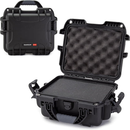 NANUK 904 Hard Case with Foam – IP67 Waterproof Protective Case for Camera, Drone & Gear – Impact-Resistant & Dustproof – Perfect for Travel 10.2" x 7.9" x 4.5" – Yellow