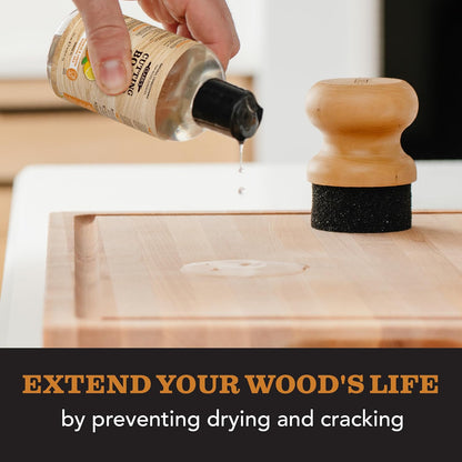 CLARK'S Cutting Board Oil - Coconut Extract Oil for Cutting Board - Made with Fractionated Coconut Oil for Kitchen Countertops, Butcher Blocks, Wooden Bowls and Utensils