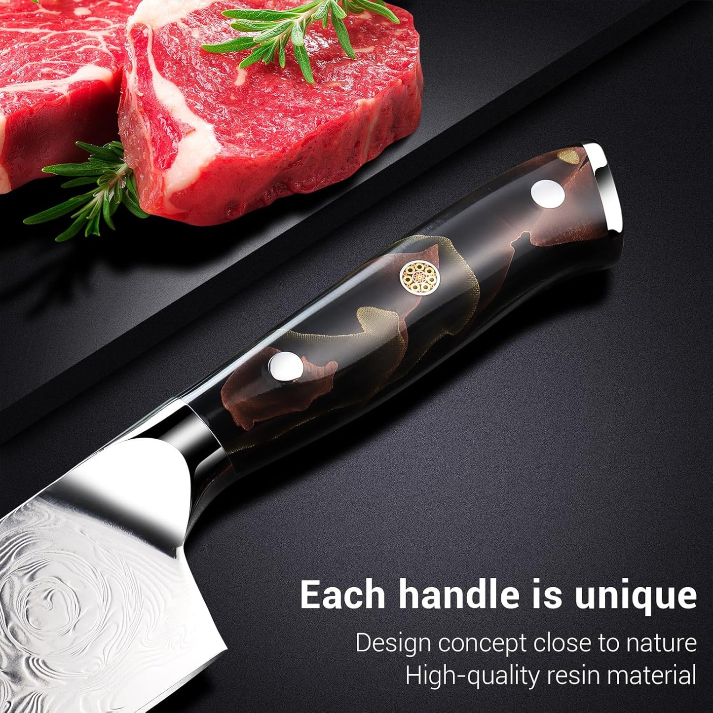 Kitchen Utility Knife,6 Inch Class Damascus Chef Knife,Japanese Petty Paring Knife