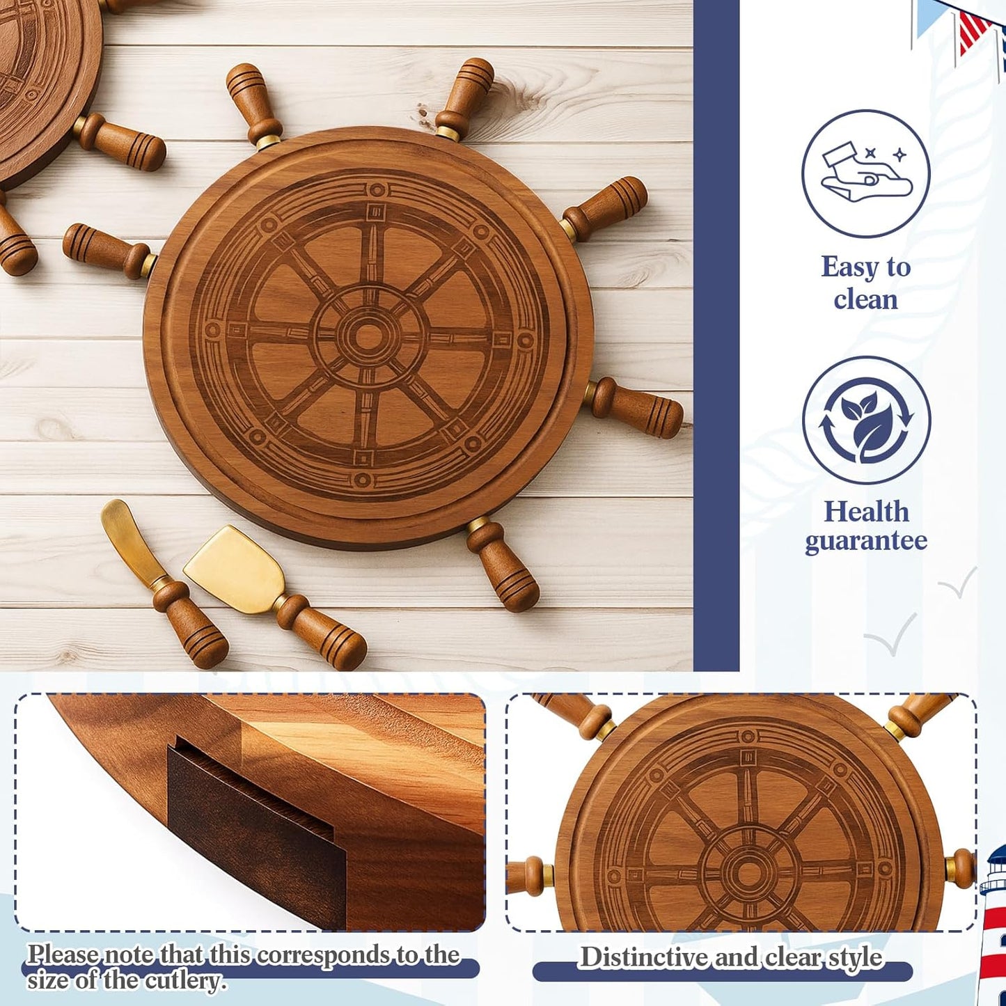 Ziliny Dog Paw Charcuterie Board Gift Set with Knives, Paw Print Cutting Cheese Board Dog Lovers Gifts for Women Acacia Wooden Puppy Platter for Christmas Housewarming Pet Lover Kitchen