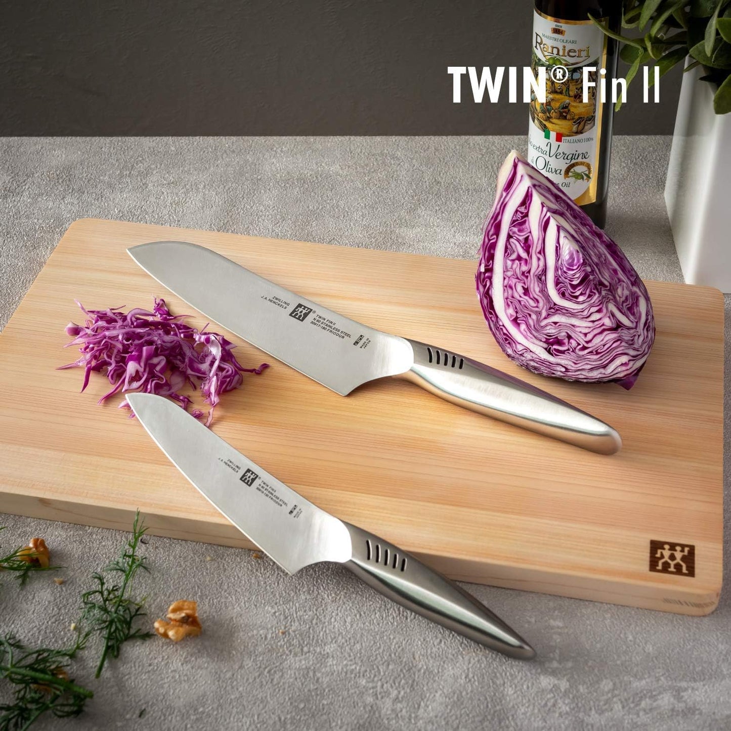 Zwilling J.A. Henckels Japan 30910-003 Twin Fin 2 Self-Sharpening Knife Block Set Knife Sharpener Sharpener