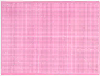 Elan Cutting Mat A3 Pink & Purple, Self Healing Cutting Mat 12x18 Inch, 5-Ply Craft Board Pink, Hobby Board for Crafts 12x18 Inch
