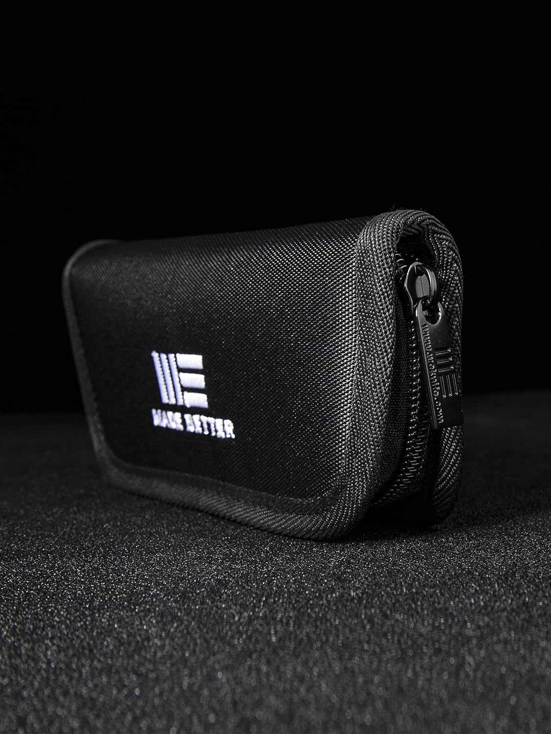WeKnife Nylon Utility Knife Pouch - Compatible with 2 knives for Carrying Folding Pocket Knives and Accessories - Includes A Polishing Cloth And Stickers WE-01
