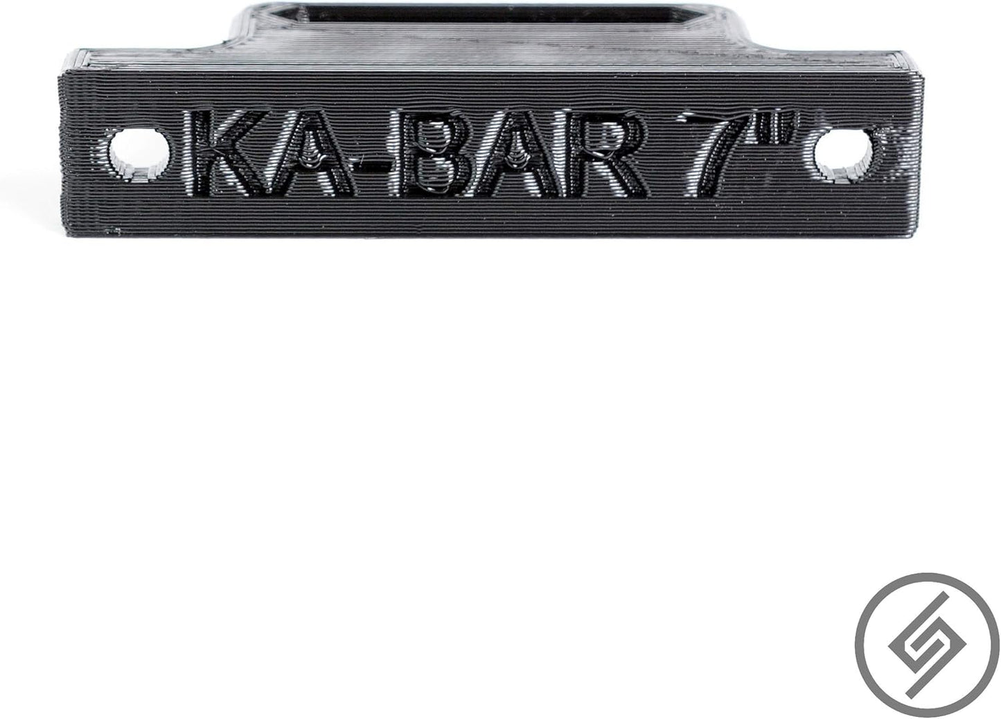 Spartan Mounts KA-BAR 7" Fixed Blade Knife Wall Mount | Display Storage Holder for Hunting Fishing Safe Man Cave Fathers Day