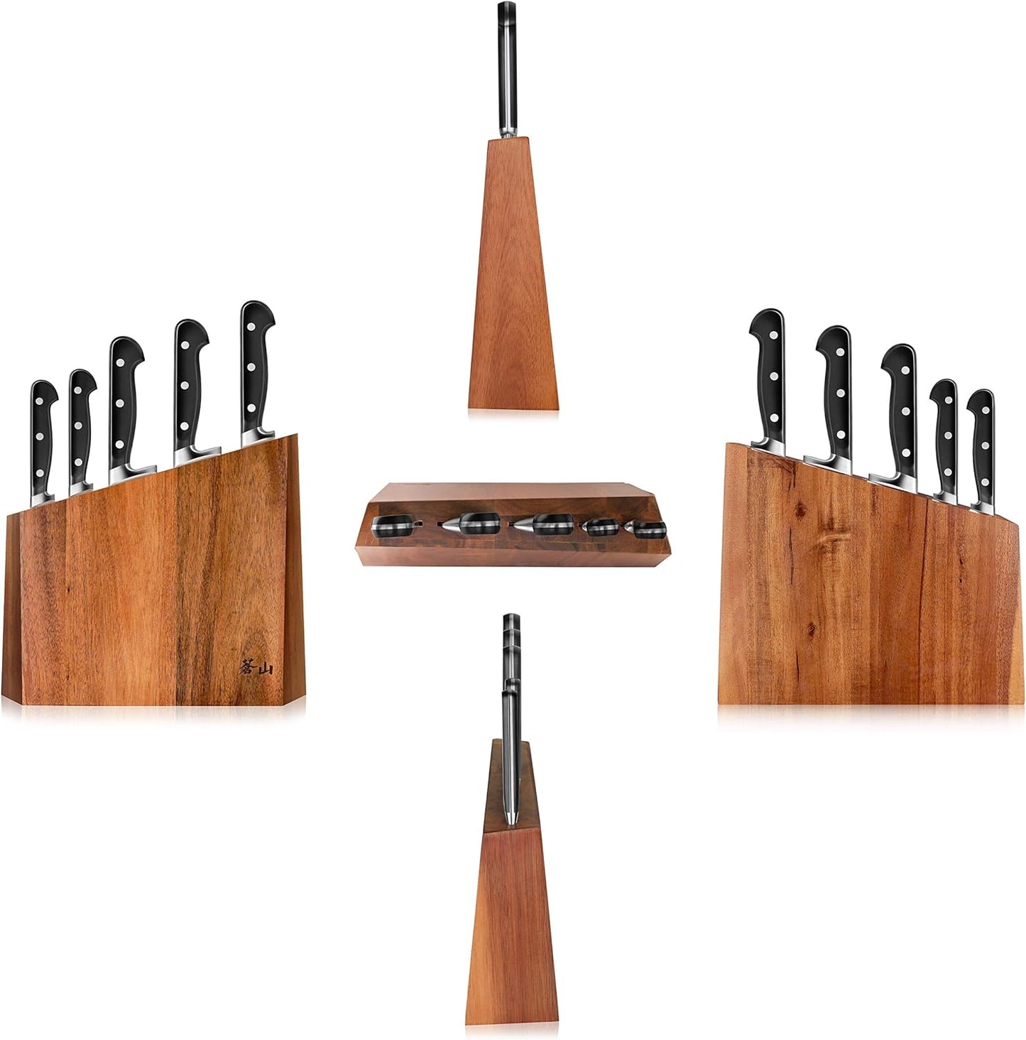 Cangshan V2 Series 59908 6-Piece German Steel Forged Knife Block Set