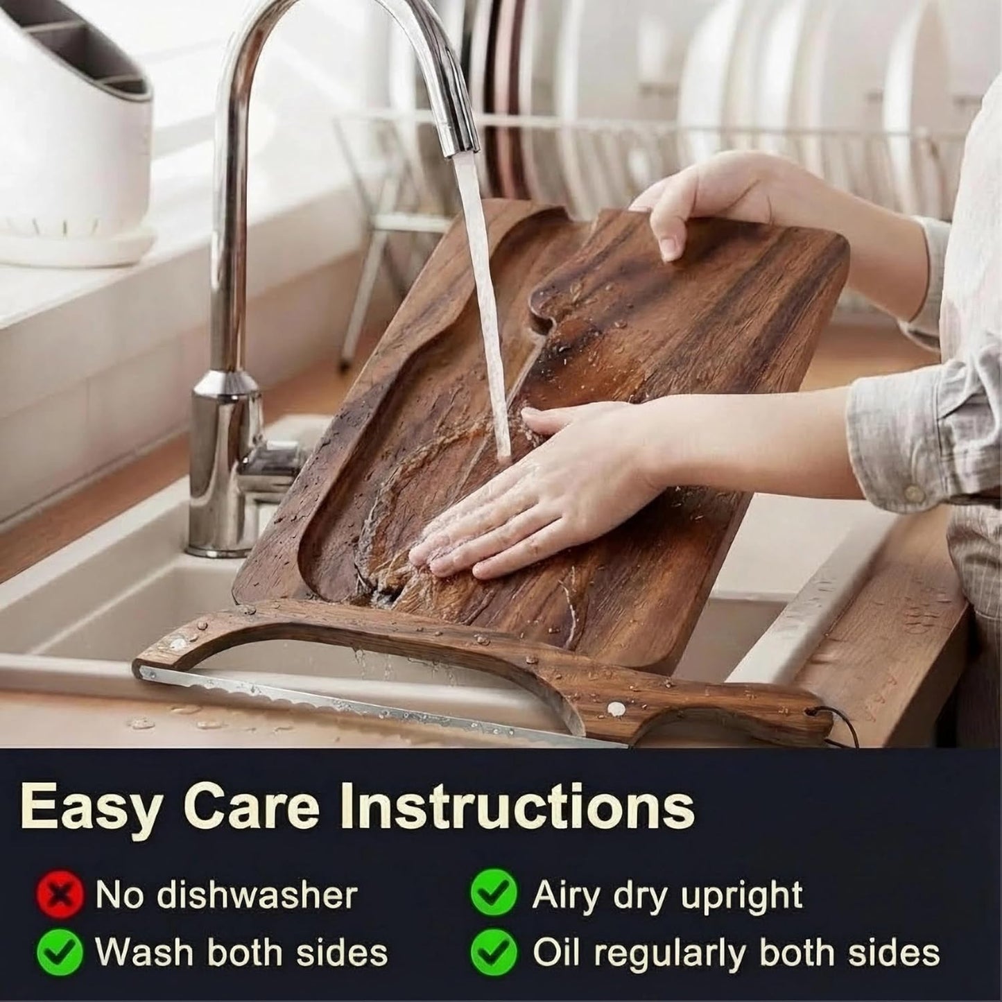 Magnetic Acacia Wood Bread Board and Knife Set –bread cutting board with knife, bread slicer for sourdough rounds,Unique Baking Gift for Women Bakers,Mother Gift Sourdough Wedding Gift