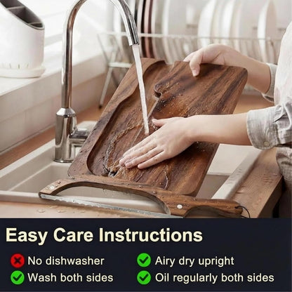 Magnetic Acacia Wood Bread Board and Knife Set –bread cutting board with knife, bread slicer for sourdough rounds,Unique Baking Gift for Women Bakers,Mother Gift Sourdough Wedding Gift