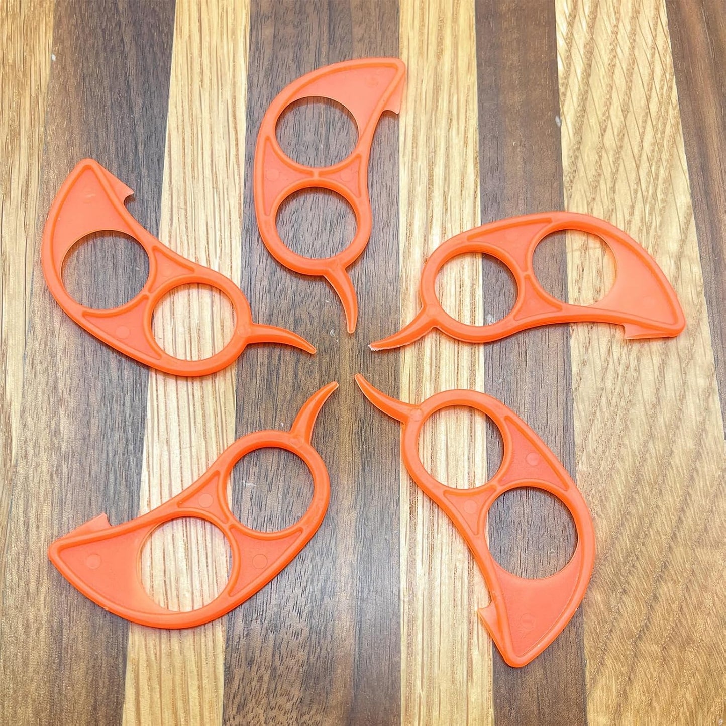 5 Pack Dual-Ring Citrus Fruit Orange Peeler Tool, Pomegranate Openner, Easy Cutter Remover Peeler Kitchen Accessories Replacements for Knife Tool Kitchen Gadget
