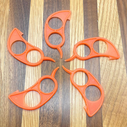 5 Pack Dual-Ring Citrus Fruit Orange Peeler Tool, Pomegranate Openner, Easy Cutter Remover Peeler Kitchen Accessories Replacements for Knife Tool Kitchen Gadget