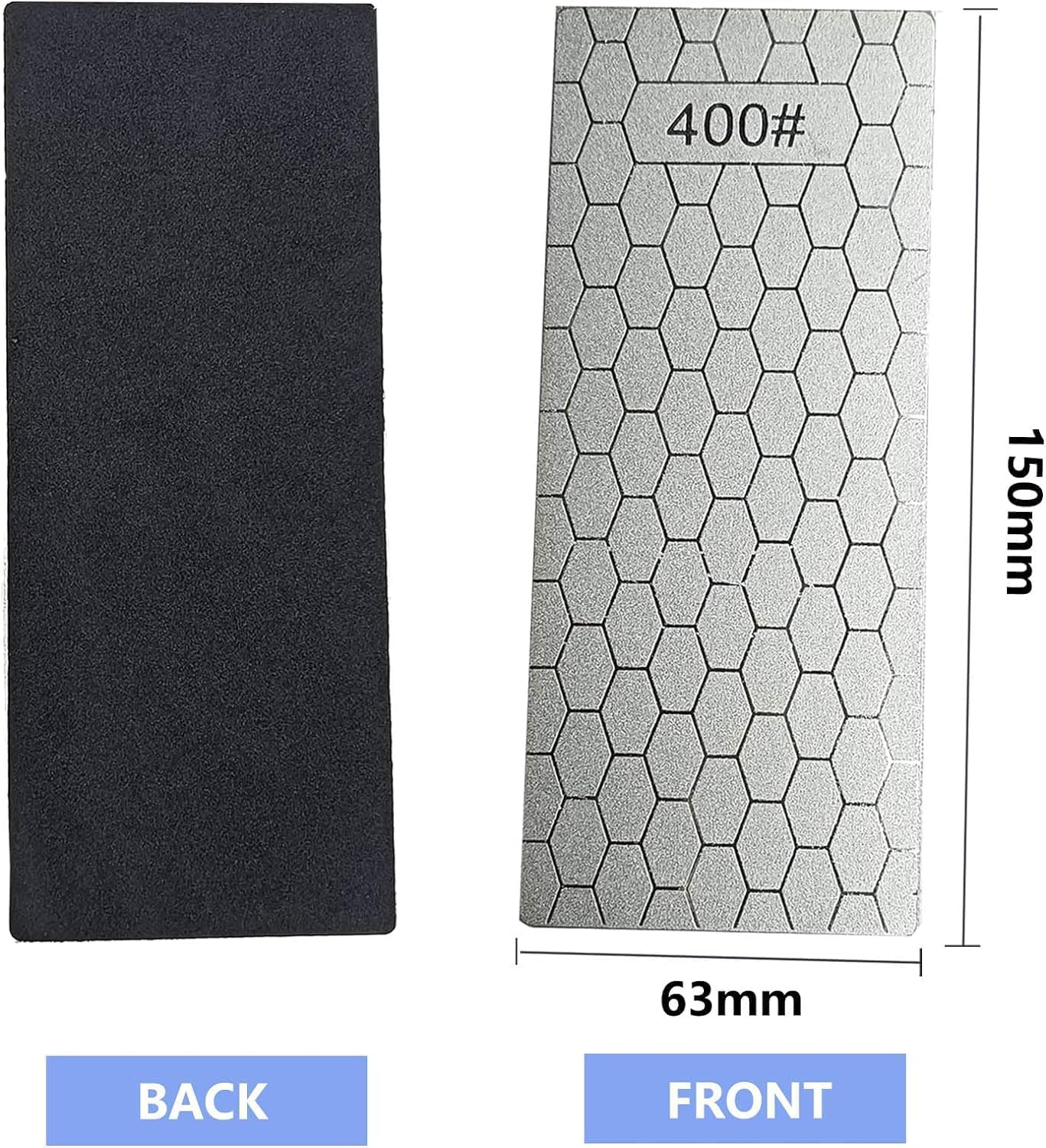 Diamond Sharpening Stone Set,8 Pcs Diamond Lapping Plate Coarse/Medium/Fine Grit Sharpener,240/400/600/800/1000/1500/2000/3000 Grit，Perfect Assistance Sharpener Angle Guide